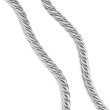 Sculpted Cable Chain Necklace in Sterling Silver, 10mm