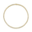 22.91 Carat 18k Yellow Gold Bezel Necklace