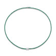 5.8 Carat Diamond Accent Straight Line Necklace