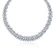 67.76 Carat Pear Shape and Oval Cut Diamonds Necklace