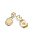 Lunaria Gold Small Double Drop Earrings