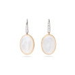 Marco Bicego 18Kt Yellow Gold Mother Of Pearl & Diamond Drop Earrings