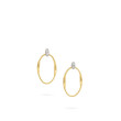 Marrakech Onde Gold and Diamond Link Stud