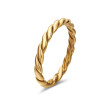Flex Band Ring in 18K Yellow Gold