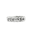 Belmont® Curb Link Band Ring in Sterling Silver