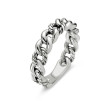 Belmont® Curb Link Band Ring in Sterling Silver