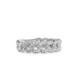 Belmont® Curb Link Band Ring in Sterling Silver with Diamonds, 5mm