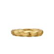 Cable Edge™ Band Ring in Recycled 18K Yellow Gold