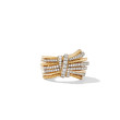 Angelika™ Ring in 18K Yellow Gold with Pave Diamonds