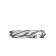 Cable Edge™ Band Ring in Recycled Sterling Silver