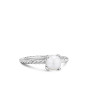 Pearl Classics Ring in Sterling Silver with Diamonds, 2mm