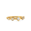 Petite Modern Renaissance® Band Ring in 18K Yellow Gold with Diamonds, 6.4mm