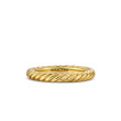 Cable Band Ring in 18K Yellow Gold, 2.8mm