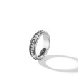 Pyramid Band Ring in Sterling Silver