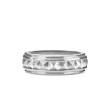 Pyramid Band Ring in Sterling Silver
