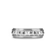 Pyramid Band Ring in Sterling Silver