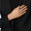 Streamline® Signet Ring in Sterling Silver with Black Onyx, 14mm