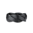 DY Helios™ Band Ring in Black Titanium, 9mm