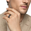 Streamline® Band Ring in Black Titanium, 7.6mm