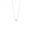 Roberto Coin 18K White Gold Diamonds By The Inch Single Station Necklace