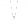 Roberto Coin 18Kt Gold Love Letter N Pendant With Diamonds