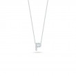 Roberto Coin 18Kt Gold Love Letter P Pendant With Diamonds