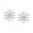 Snowflakes Diamond Earrings