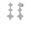 Roberto Coin 18Kt Gold 3 Drop Earrings With Diamonds