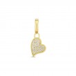 Roberto Coin 18K Gold & Diamond Princess Heart Charm