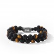 Spiritual Beads Two-Row Bracelet with Black Onyx and Tiger's Eye