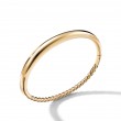 Pure Form Smooth Bracelet in 18K Gold