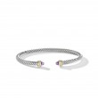 Cable Classic Bracelet with Amethyst and 18K Yellow Gold