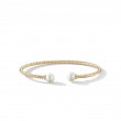 Solari Cablespira® Bracelet in 18K Yellow Gold with Pearls, 2.6mm