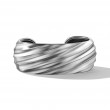 Cable Edge® Cuff Bracelet in Sterling Silver, 24mm