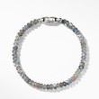Spiritual Beads Faceted Bracelet in Sterling Silver with Labradorite