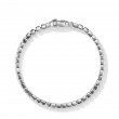 Spiritual Beads Cushion Bracelet in Sterling Silver