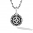 Maritime® Compass Amulet with Black Diamond