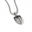 St. Michael Amulet in Sterling Silver