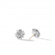 Crossover Earrings with Diamonds,
