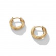 Cable Edge™ Huggie Hoop Earrings in Recycled 18K Yellow Gold
