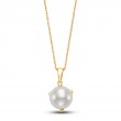 Freshwater Button Pearl Pendant