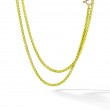 DY Bel Aire Chain Necklace in Yellow with 14K Yellow Gold Accents