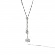 Starburst Y Necklace with Diamonds