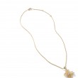Angelika™ Four Point Pendant Necklace in 18K Yellow Gold with Diamonds, 24mm