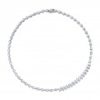 Marquise and Pear Shape Diamond Necklace