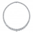 69.67 Carat  Diamond Riviera Necklace