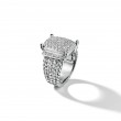 Wheaton® Ring in Sterling Silver with Pave Diamonds
