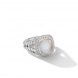 Albion® Ring with Rock Crystal and Diamonds