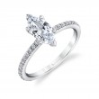 Marquise Engagement Ring - Adorlee