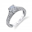 Vintage Inspired Classic Engagement Ring - Julita